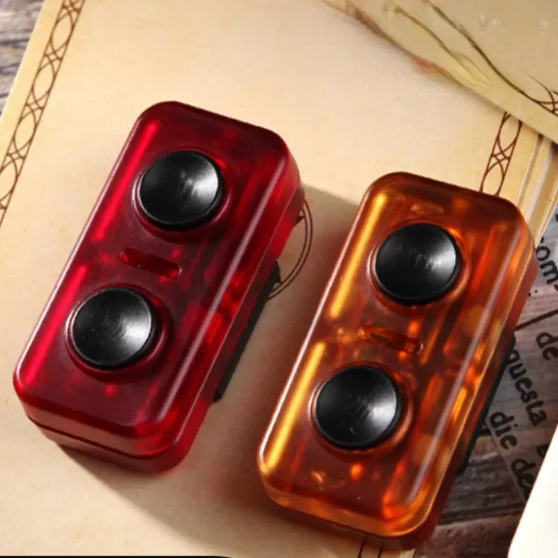 Fidget cartão de pressão magnético clicker controle deslizante mecânico empurrando placa edc sensorial alívio do estresse brinquedo reduzindo ansiedade antiestresse