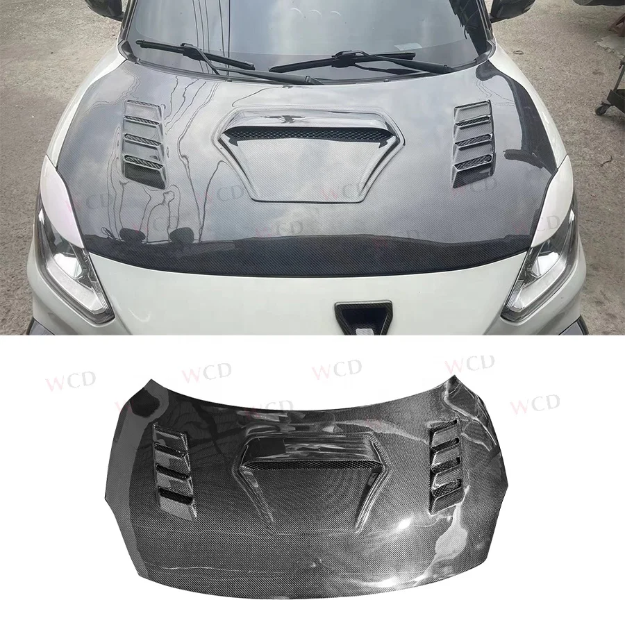 High Quality Car Accessories Carbon Fiber Engine Hood  For Suzuki Swift ZC33S Car Hood Bonnet Bodykit