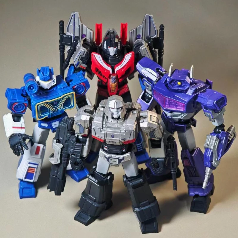 BLOKEES Klocki Konstrukcyjne Transformers One Shockblast Megatron Soundwave Ruchomy Model Do Składania Kolekcjonerskie Ozdoby Zabawka Prezent