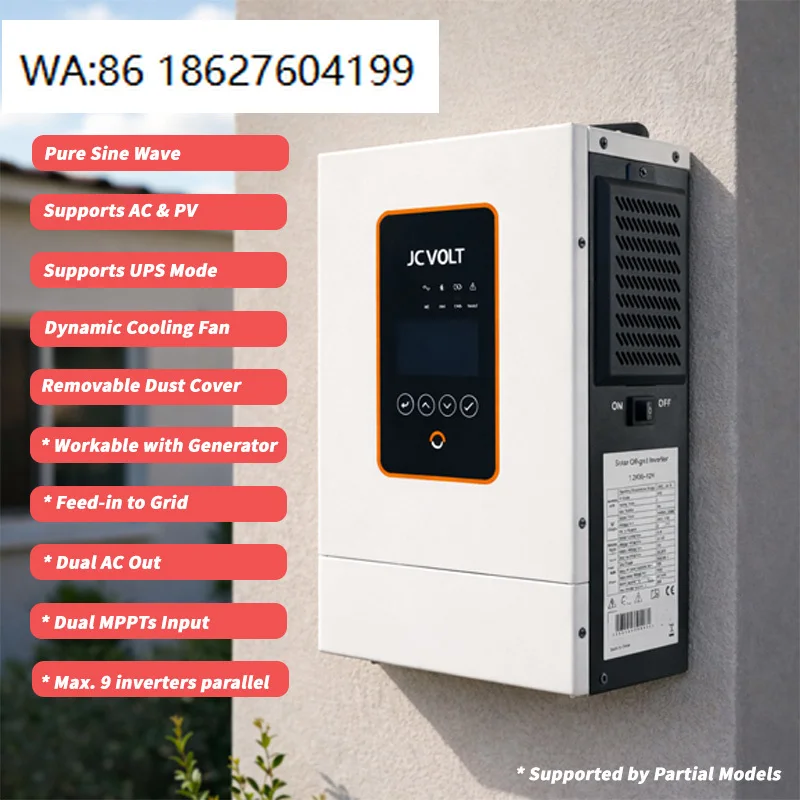 All in One System Hybrid Solar Inverter 2026 OEM 1.2kW Parallel Single Phase Panel Clean Energy Power Electricity