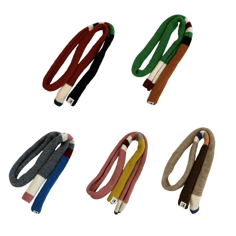 Artistic Youth Scarf Daily Wearing Scarf Female Skinny Scarf Ladies Warm Scarf Dropshipping