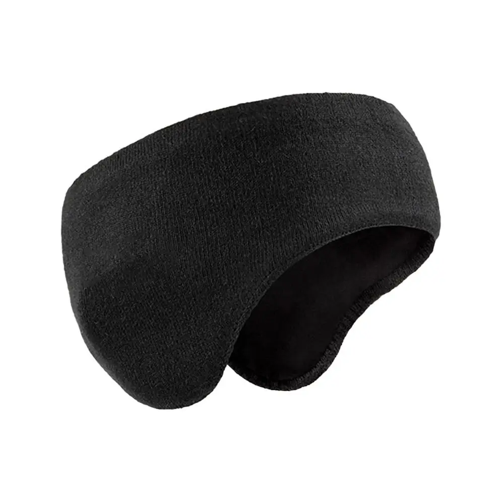 Men's Padded Windproof Warm Earmuffs Thickened Unisex Sport Headband Ear Warmers Protective Ear Mask Cold Weather