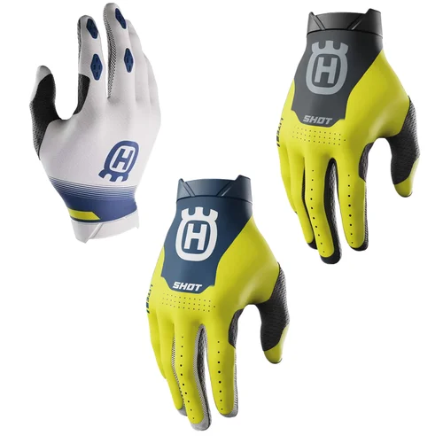 2025.5 husqvarna Mx guante negro guantes de Motocross guantes de motocicleta todoterreno MTB guantes de moto de cross