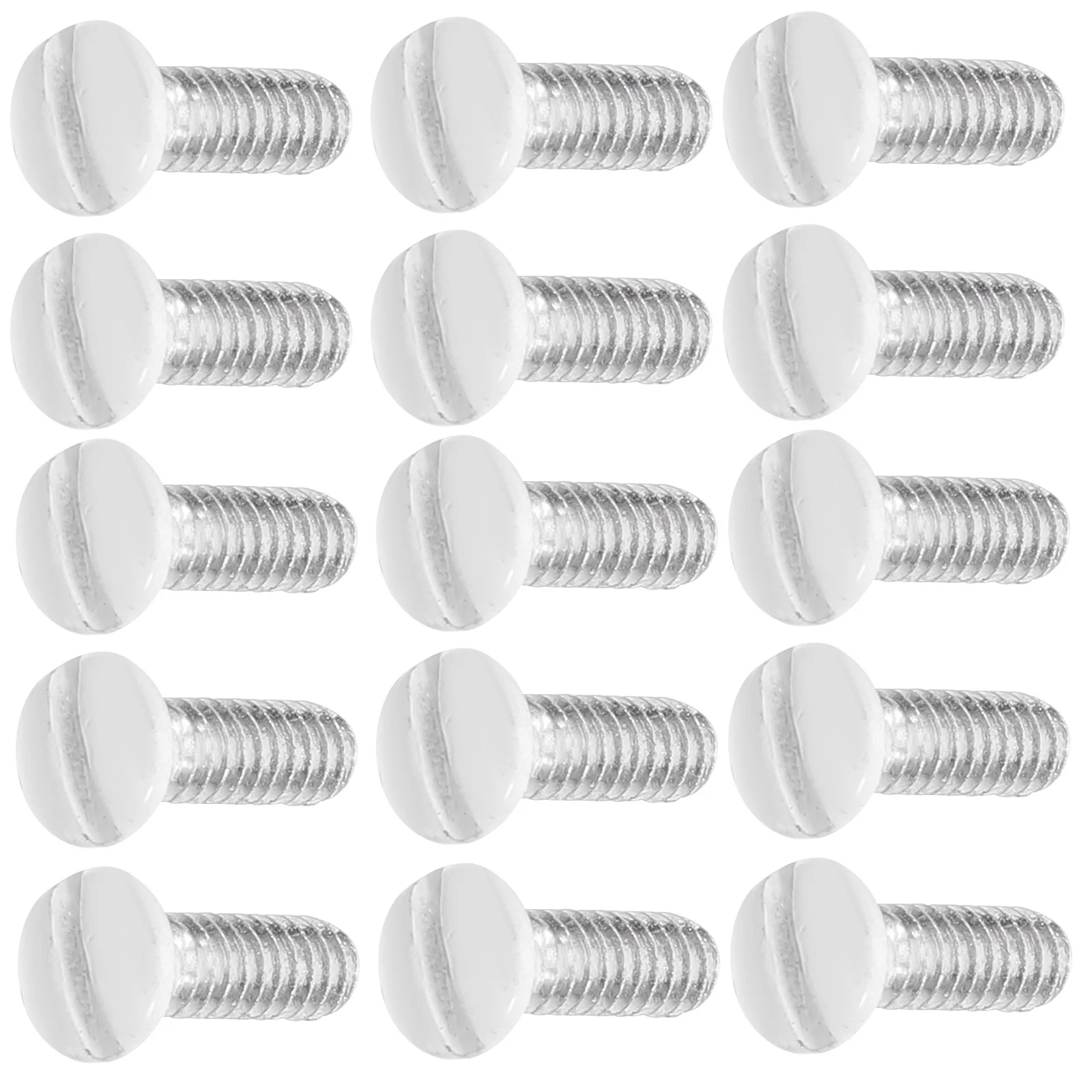 

100Pcs Wall Plate Screws Flat Head 6-32 Thread 12.7mm Length Electrical Outlet Screws for Switch Panels Lighting Fixtures