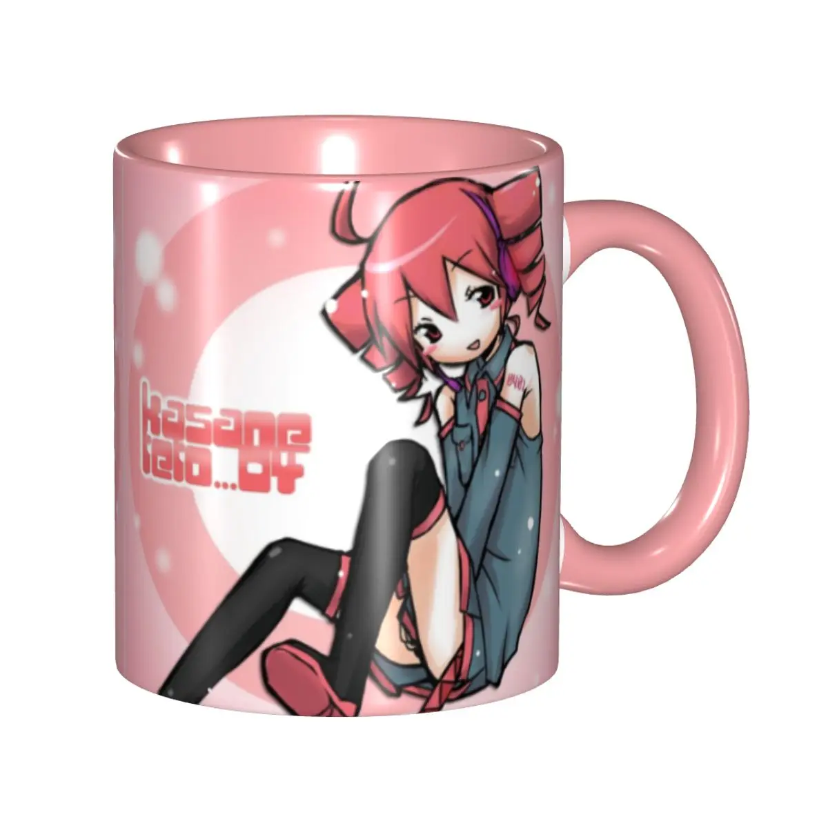 

Kasane Teto Y2K Coffee Mug Novelty Cup For Home