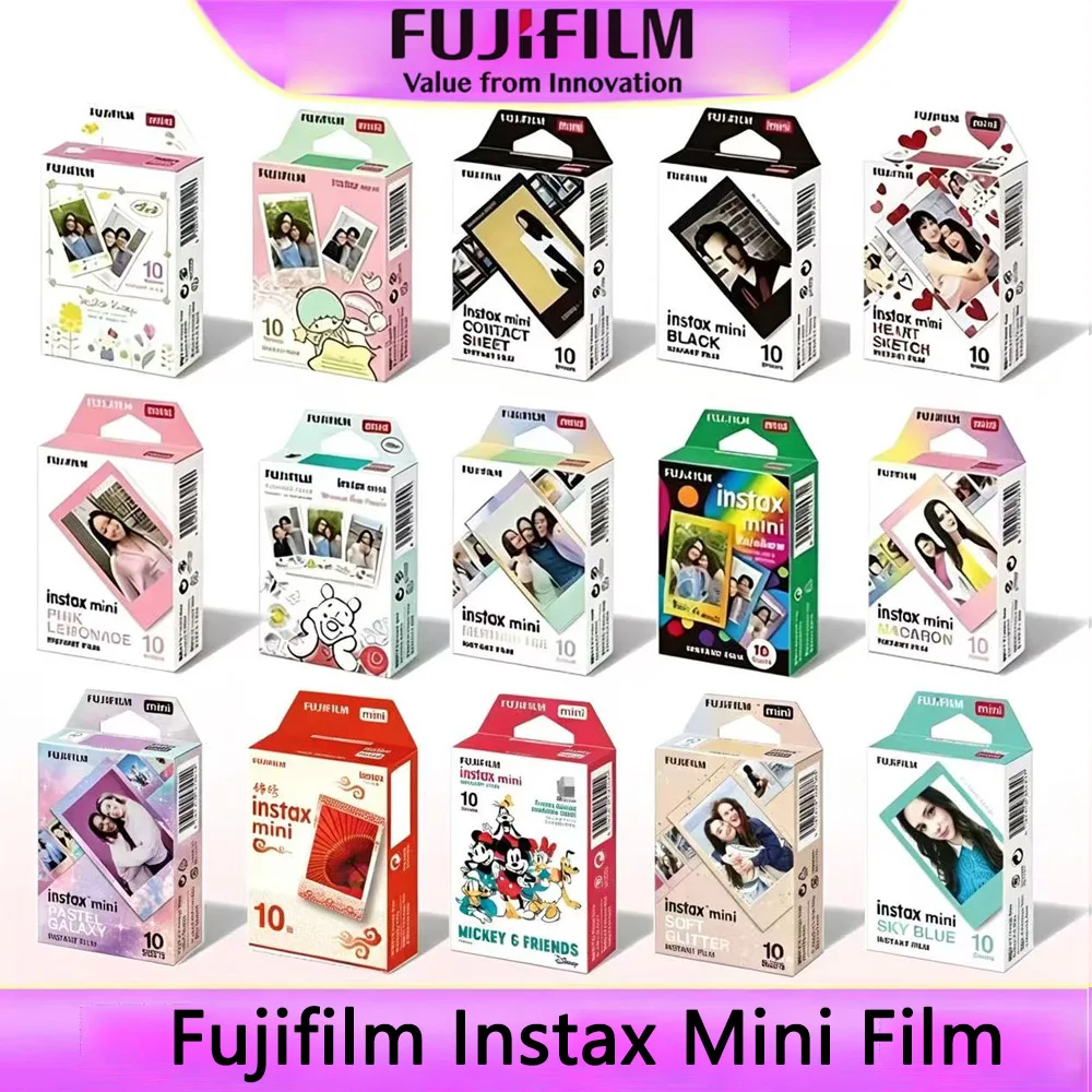 Película Clásica Fujifilm Instax Mini, Película a Color Fujifilm Instax Mini 12 13 11 8 9 para Cámaras 40 50s 50i 90 Link 2 3 25 Share SP-1 2