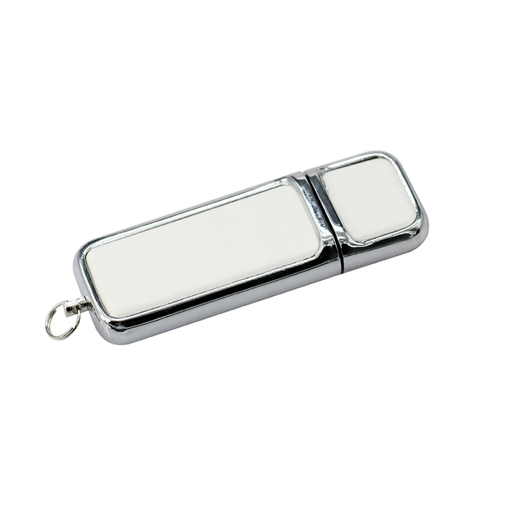 ذاكرة محمولة USB2.0 معدنية من الجلد بشعار مخصص مجاني جديد لعام 2023 ، ذاكرة 2 جيجابايت 4 جيجابايت 8 جيجابايت 16 جيجابايت 32 جيجابايت 64 جيجابايت