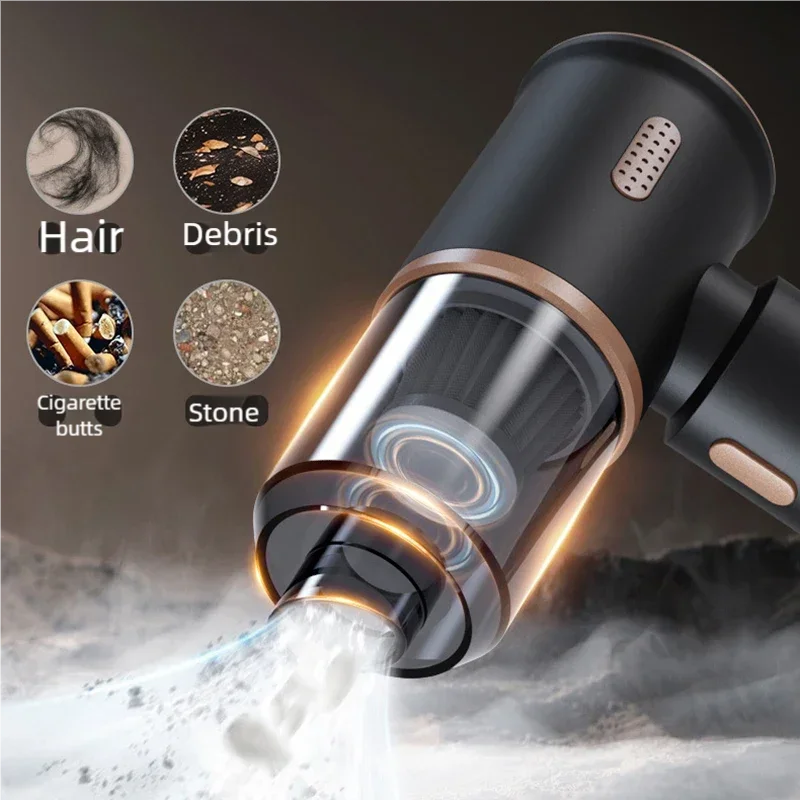 Xiaomi Youpin Car Vacuum Cleaner Strong Suction Cleaning Mini Machine Wireless Portable Handheld Blower Machine Home Appliances