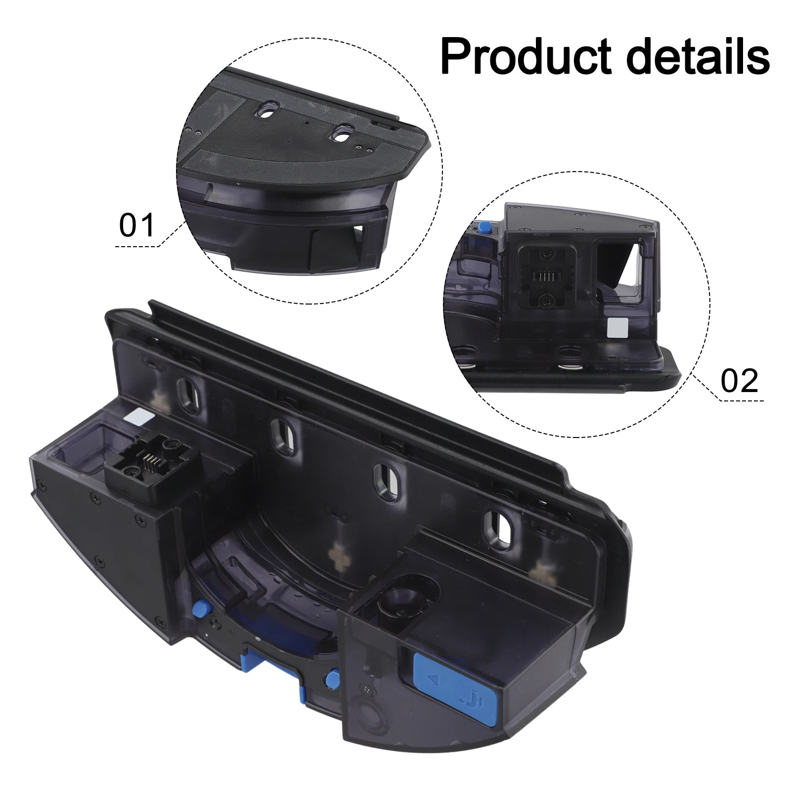 

Water Tank Large Capacity Leak-Proof Transparent Design Tank Compatible For ECOVACS For DEEBOT N20 And N20 Pro Robot Vacuum