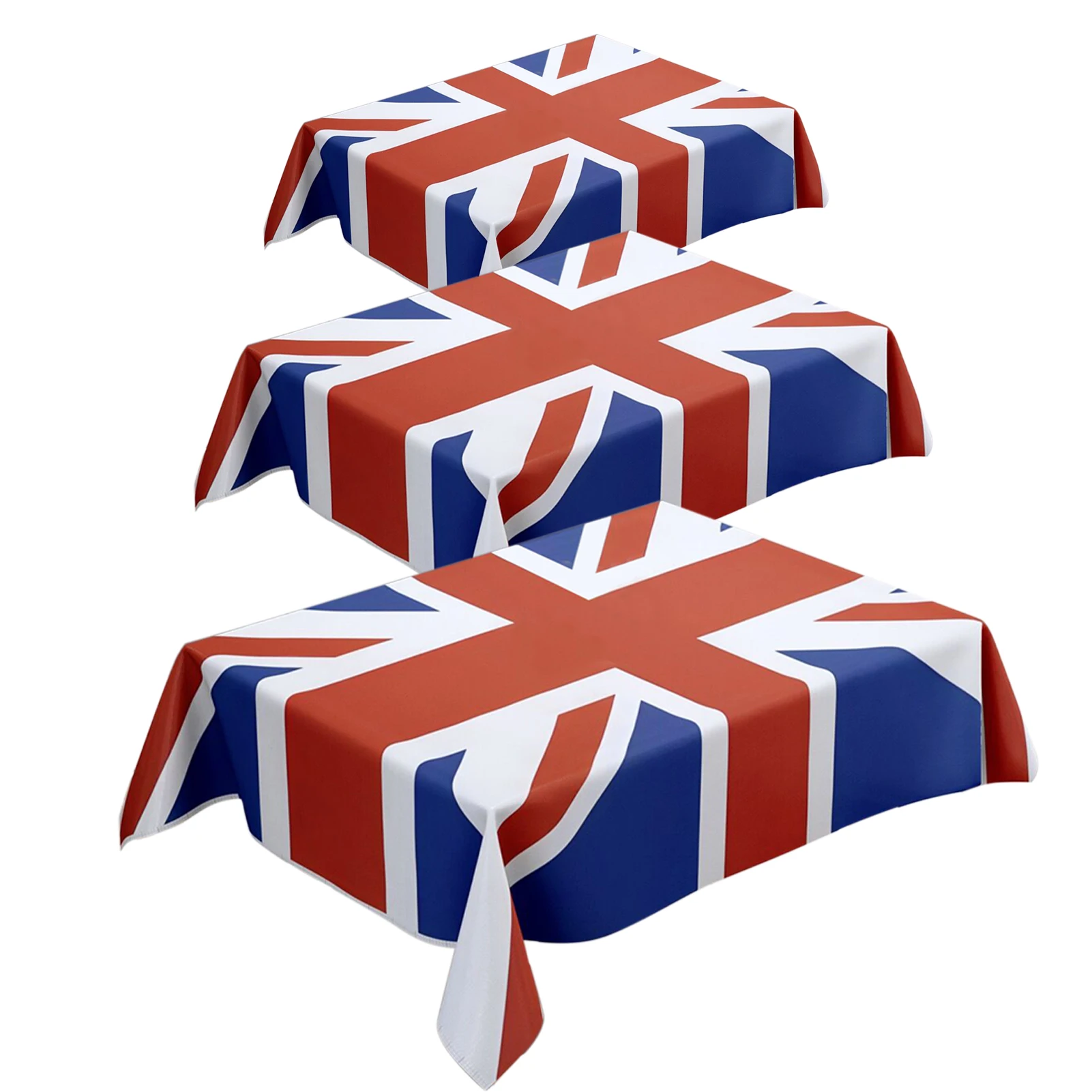 United Kingdom Tablecloth Union Jack Table Cover For Queen Jubilee Queen Jubilee Tablecloth For Party Dinner Patriotic Ornaments