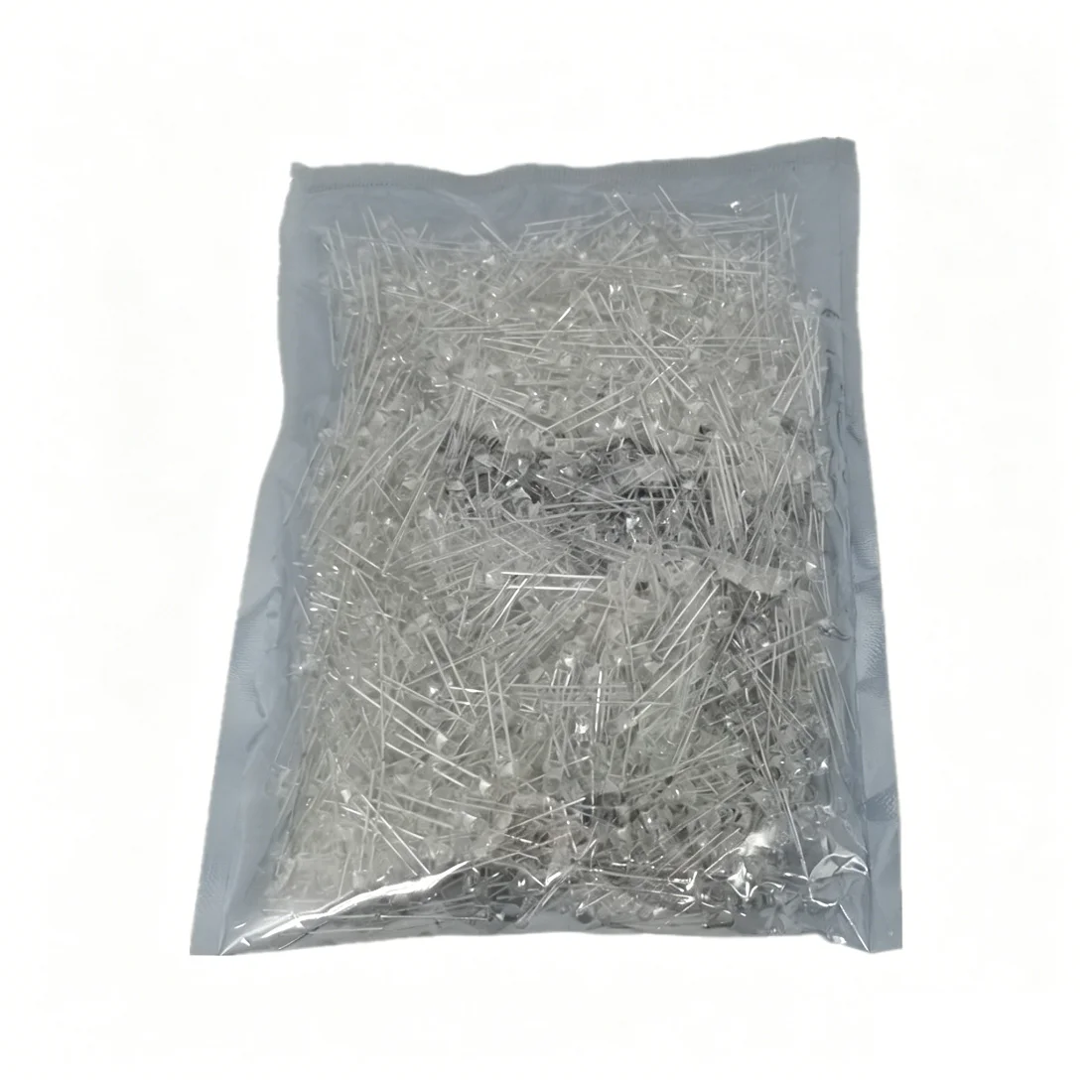 1000PCS/LOT F5 Water Clear (Transparent) LED 5mm Round Super Bright Green Red White Yellow Blue Orange