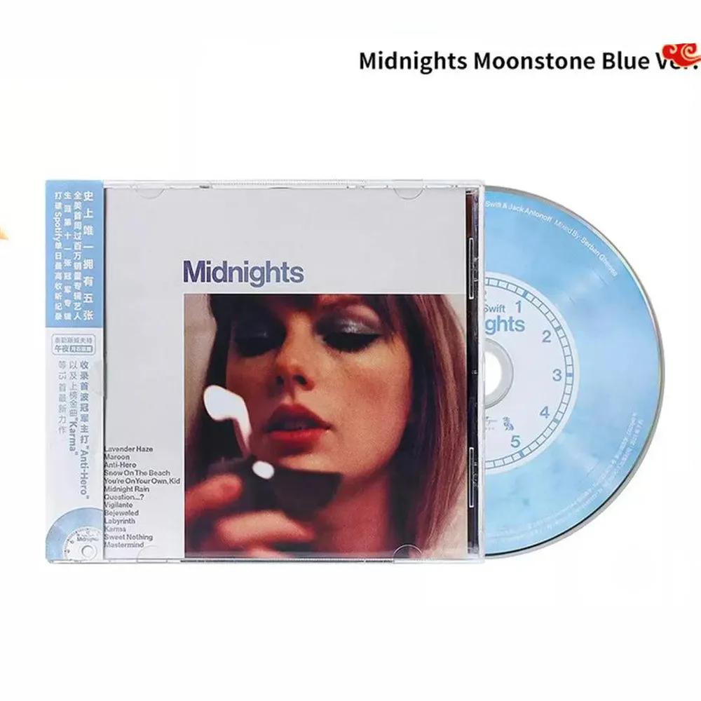 

Знаменитая поп-музыка/поп-альбом, компакт-диск, певец, компакт-диск, полуночный лунный камень, синее издание, компакт-диск, первая партия с подарками