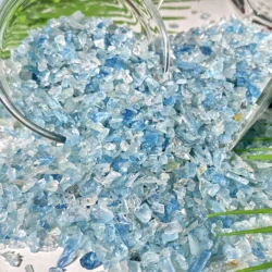 50g/100g 1-5mm Aquamarine Chips Natural Chip Stones Natural Crystals Chip,Gemstones,Perfect for DIY Mosaic Art & Crafts!