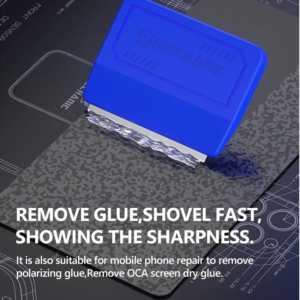 Mechanic Mag-10 Magnetic Blade Handle Universal for Single/Double Sided Blade Holding Mobile Phone Repair Glue Removal Tool