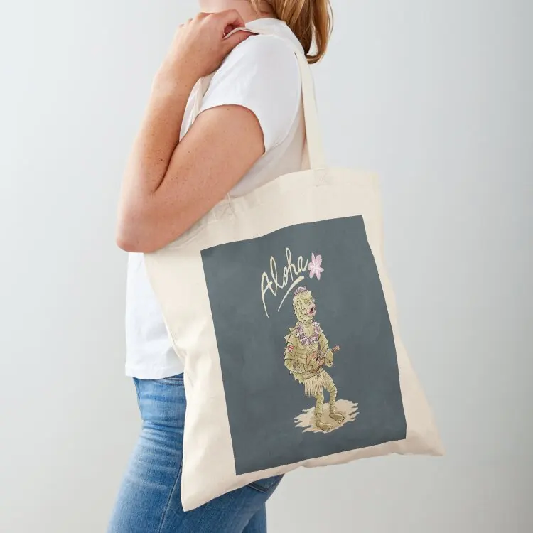 

Aloha from black lagoon Tote Bag Canvas bag canvas tote bags eco pack canvas tote bag