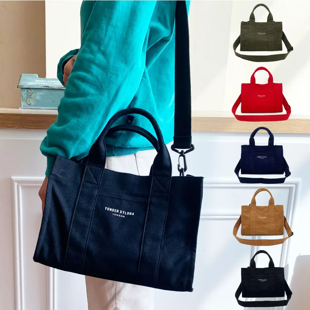 Designer Brand Canvas Tote Bag Eco Bag Handbag Fashion Trend 2022 S/S Season New Crossbody Bag High Street Luxury Women Female