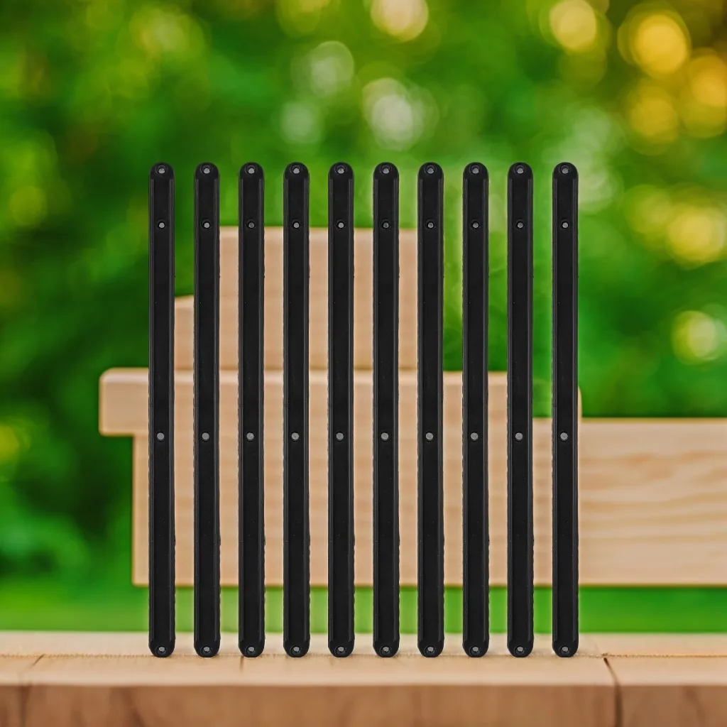 Plastic Drawer Slides 10 Pieces Replacement Drawer Runners for Drawers and Cabinets Smooth Quiet Support Rail Design