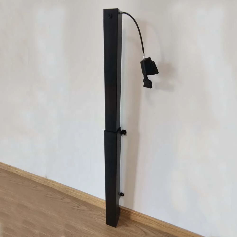 Ergonomic Heavy-Duty Eco-Friendly Modern Pneumatic Gas Spring Desk Square Leg Height Adjustable Wall-Fixed for Office Use