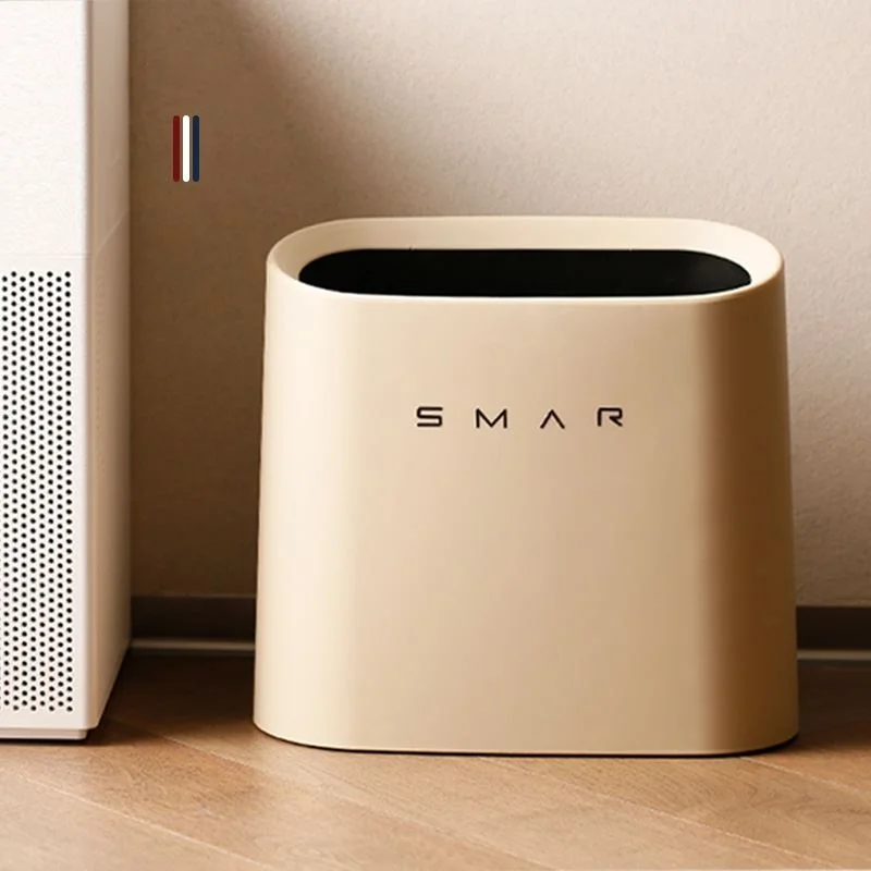 

Large Capaci Double Layer Kitchen Living Room Batoom Bedroom Tra Can No Cover Simple Design Paper Basket Home Use