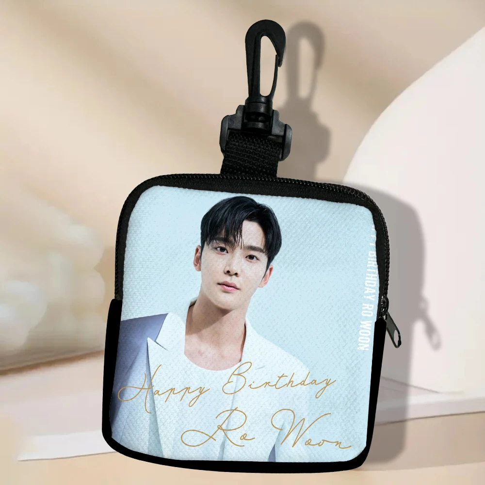 SF9 Rowoon Zipper Coin Purse Women's Simple Handbag Card Package Coin Bag  Purse Key Earphone Pouch 3.3