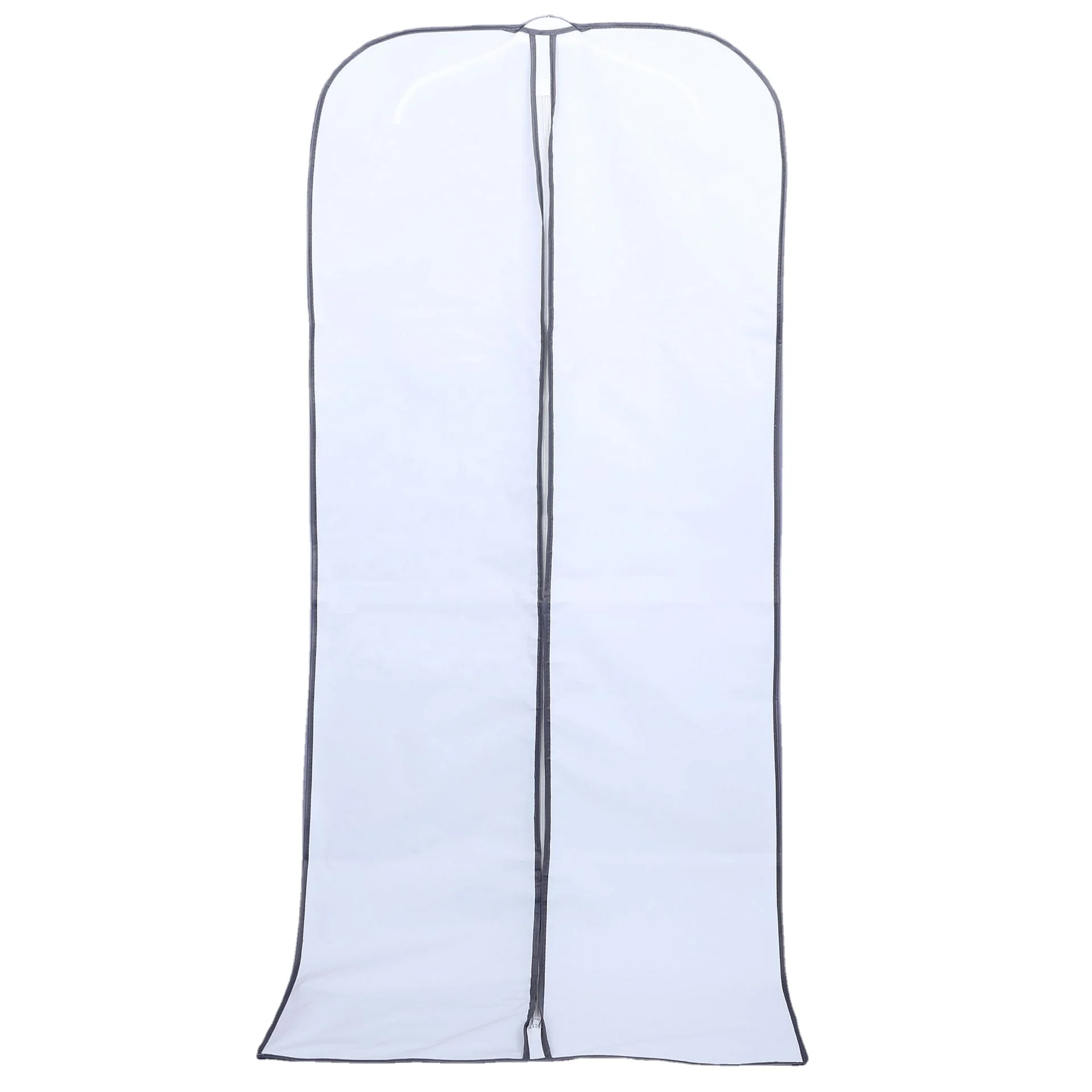 Andeya Wholesales Non Woven Wedding Dress Bridal Gown Garment Bags for Bridal Dress White