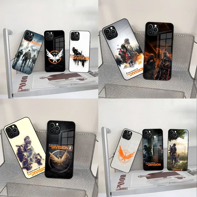 Tom Clancy S The Division Phone Case For Iphone 15 14 13 12 11 Pro Max Mini X Xr Xs 8 7 Puls Toughened Glass