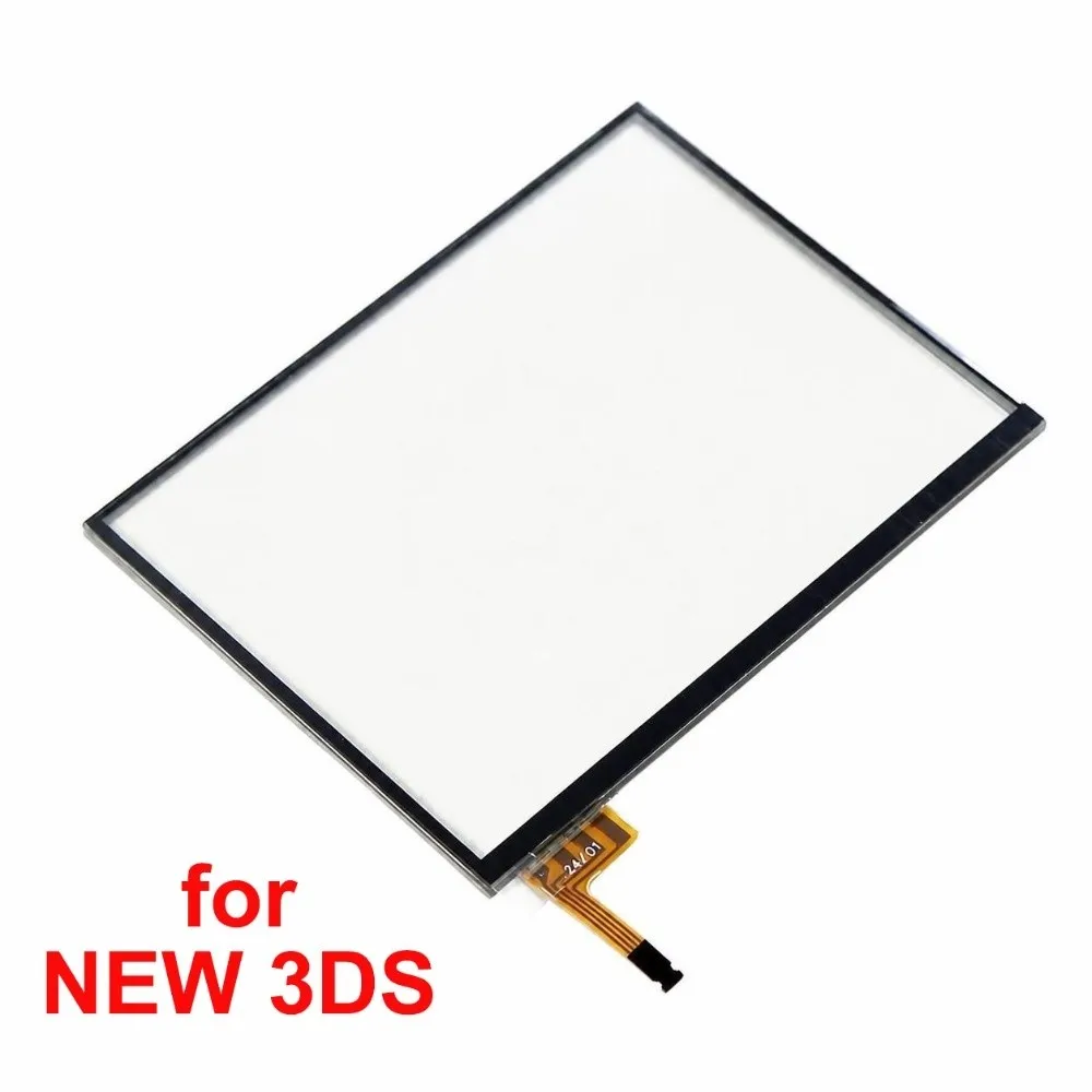 Glass LCD Touchscreen Digitizer Plastic Transparent Panel Touch Screen Panel for 2DS, New 2DS LL, 3DS, New 3DS, 3DS LL