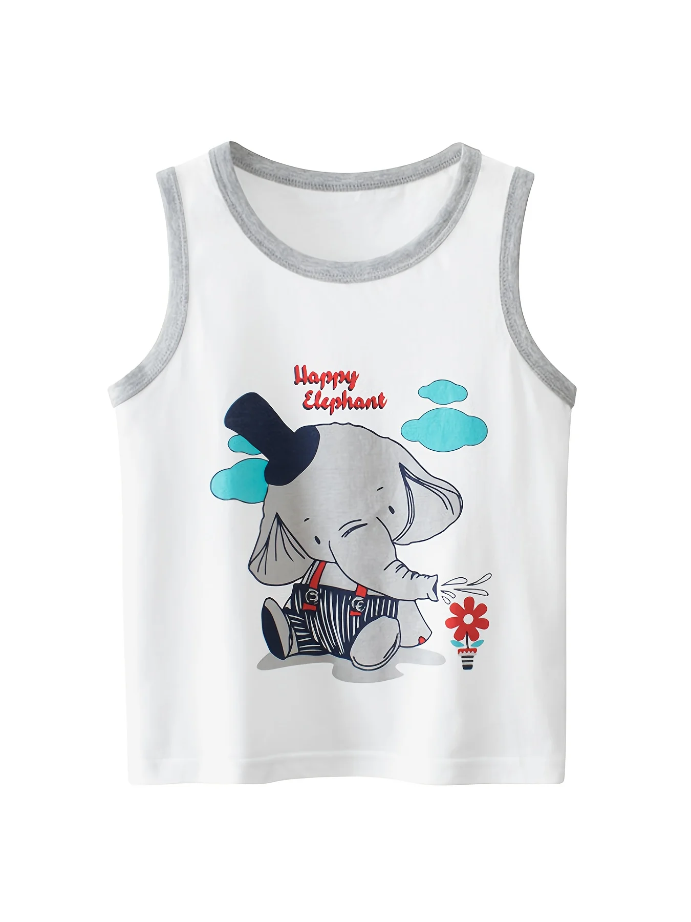 

Baby Boys' Tank Tops elephant Tanks Sleeveles Summer Clothing ﻿