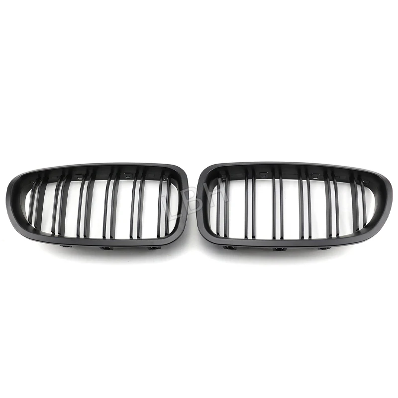 

Front Kidney Grille Fit for 2010-2017 BMW 5 Series F10 F18 Modified Matte Black ABS Grill Air Intake Radiator Ventilation Grid