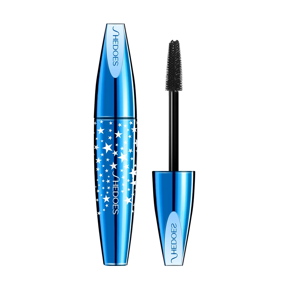 Sjedoes 10Ml Zwarte Mascara Krullend Dik Verlengende Wimper Waterdichte Hydraterende Mascara Blijvende Natuurlijke Nieuwe Mode Cosmetica