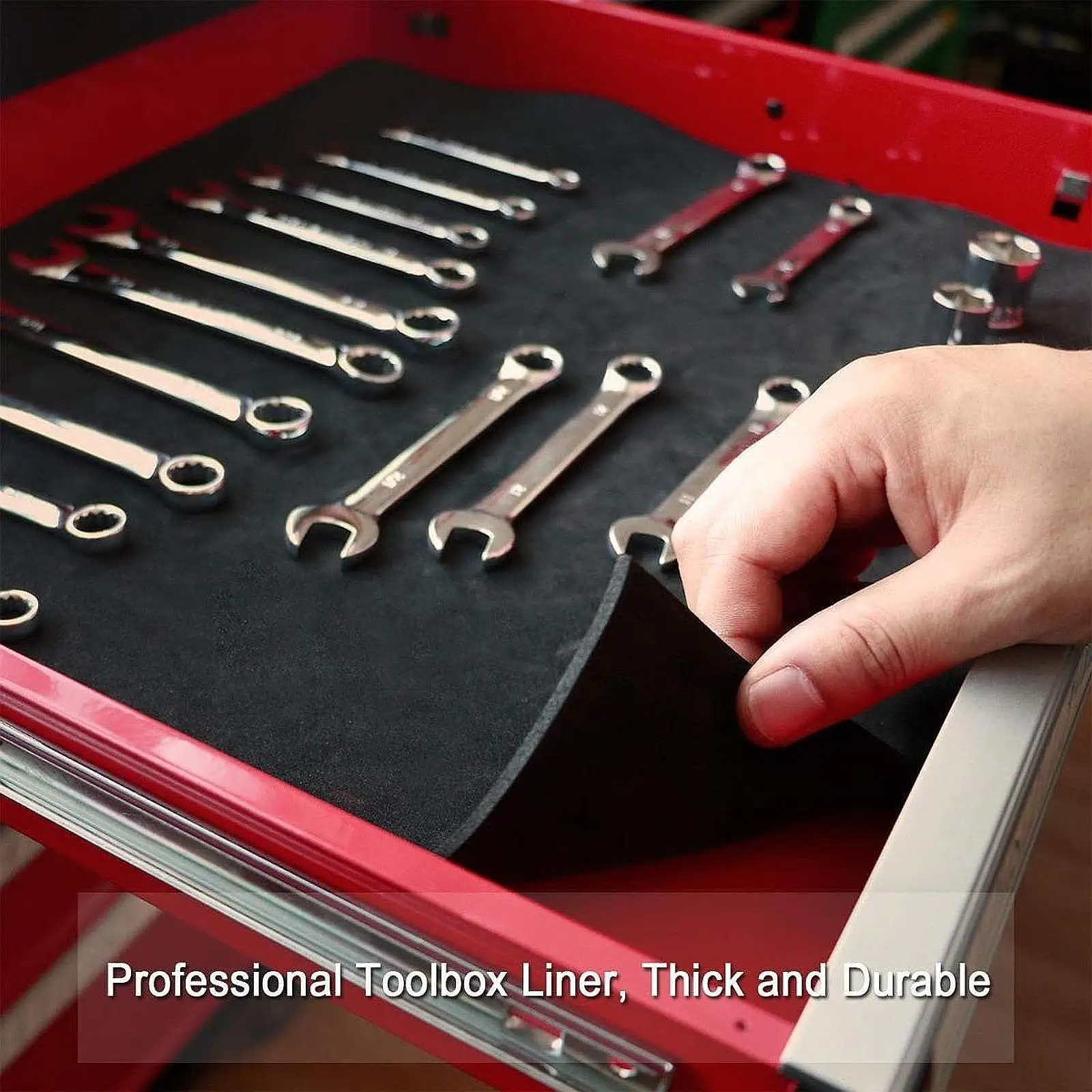 Tool Box Liner Organizer Heavy Duty Non Slip Large Thick for Protecting Shelf