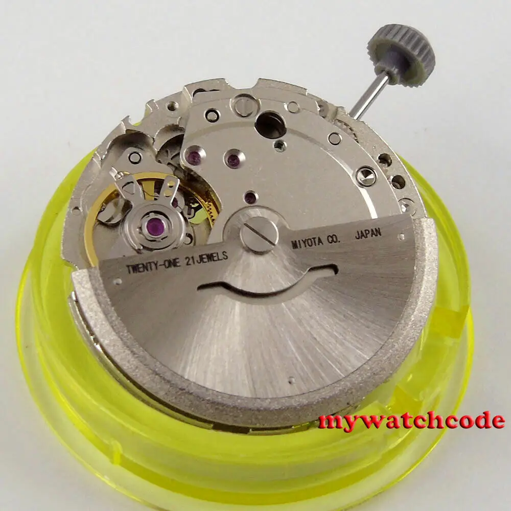 New edition 21 jewels miyota 8215 date window automatic mechanical movement