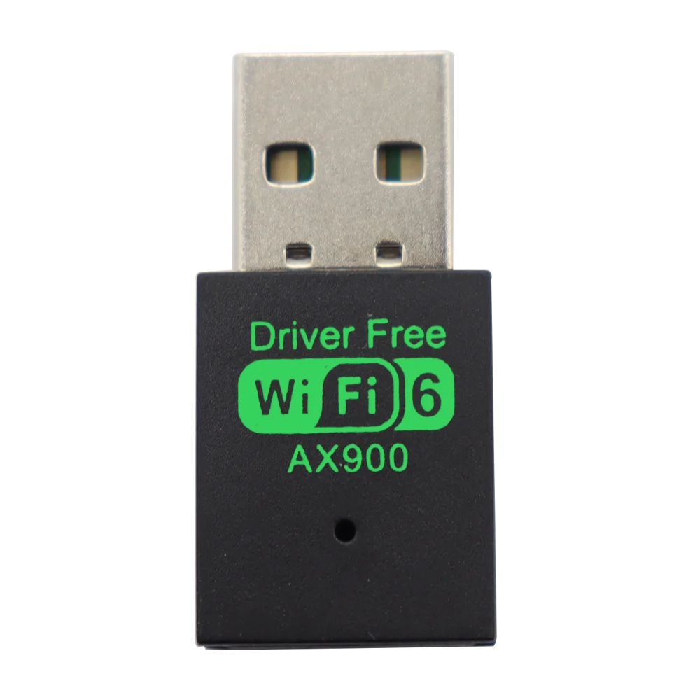 AX900 Network Card WIFI 6 Adapter 900Mbps USB Dongle 2.4G&5GHz Dual Band For Laptop Driver Free Wireless Wlan Receiver