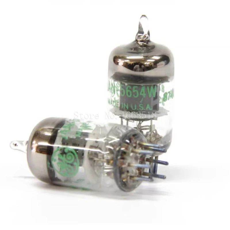 2PCS GE 5654W GE5654 Vacuum Tube Valve Vacuum Electronic Tube Upgrade For 6J1 6m1 6AK5 6J1P EF95 Audio Amplifiers