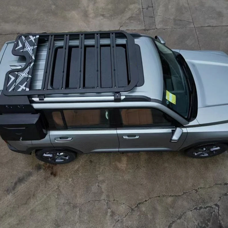

Aluminum Alloy Car Roof Cargo Luggage Rack Baskets for