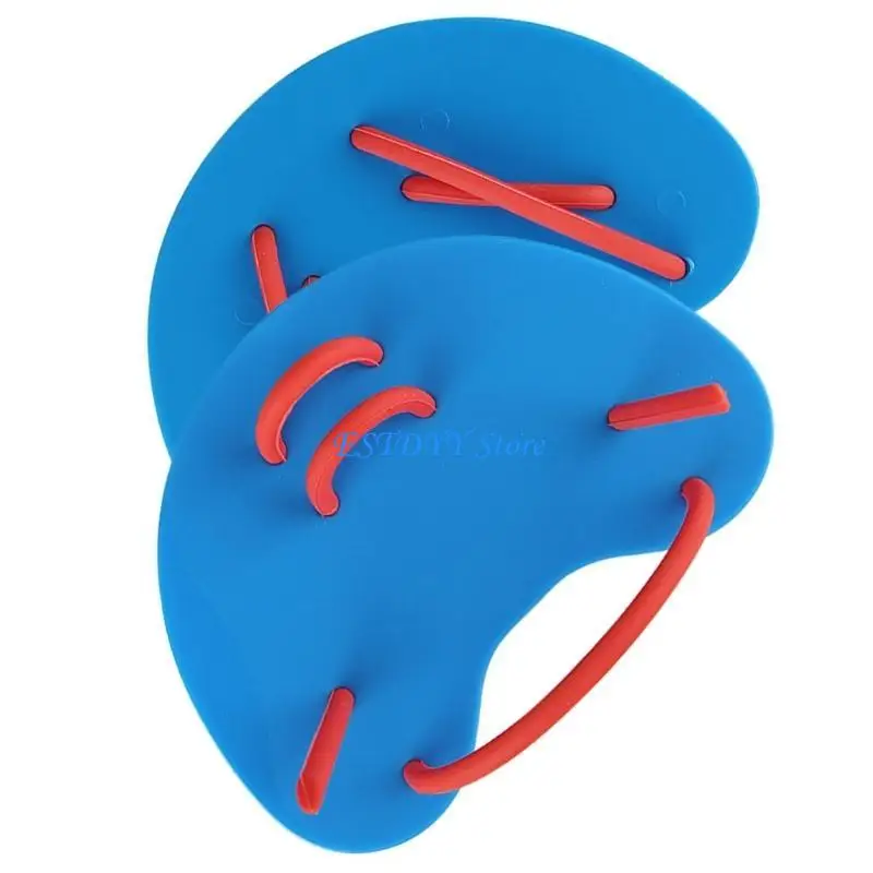 G6DE 1 Pair Silicone Swimming Hand Fins Enhancing Propulsions Silicone Swim Paddles