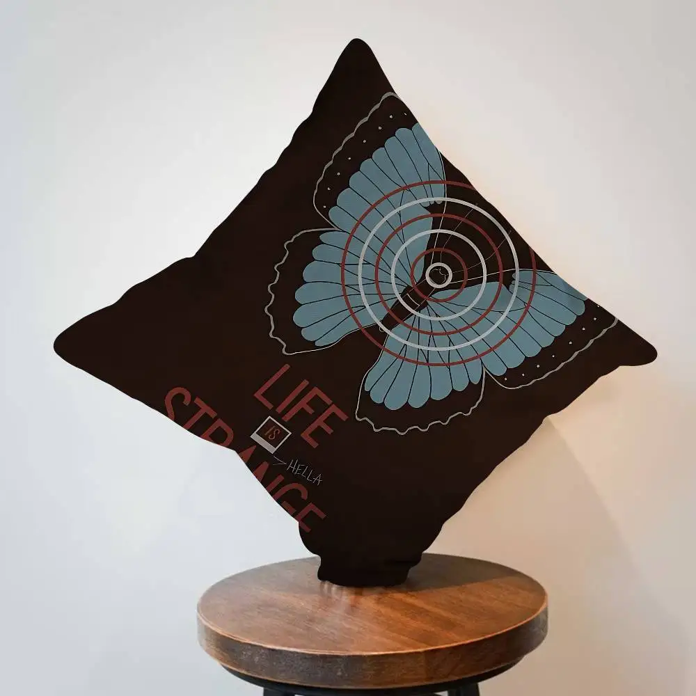 Indie Game Life Is Strange Personalized Pillow Cover Kids Bedroom Wild Party Decor Pillowcase kid Birthday shower Gift