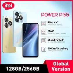 itel P55 NFC Smartphone 8GB RAM 128GB ROM Large Memory 90Hz 6.6“ Display Smart Mobile Phone Android 13 Cellphone