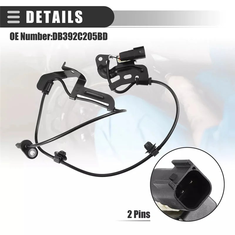 Sensor de velocidad de rueda delantera ABS para Ford Ranger 2012-2022 Sensor ABS frenos antilock-Y79A