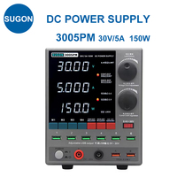 30V 5A Sugon 3005PM Usb CNC Output Adjustable Testing Dc Bench Power Supply for Mobile Phone repair