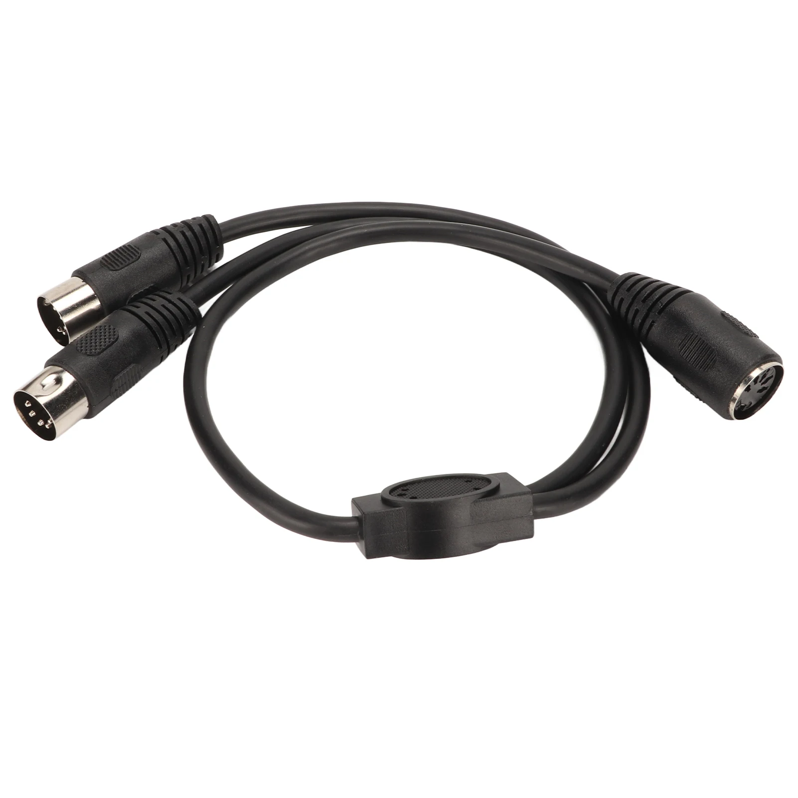 

DIN 5 Pin Y Splitter Cable Waterproof PVC Plug and Play 5 Cores Flexible 5Pin Din Female To 2 5Pin Male Cable for Home Studios