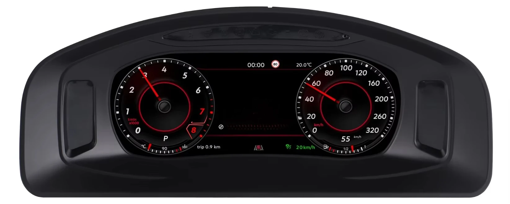 10.25 Inch LCD Car Dashboard for Volkswagen Multivan T5 2003-2015 Speedometer Digital Cluster Virtual Cockpit Instrument Panel