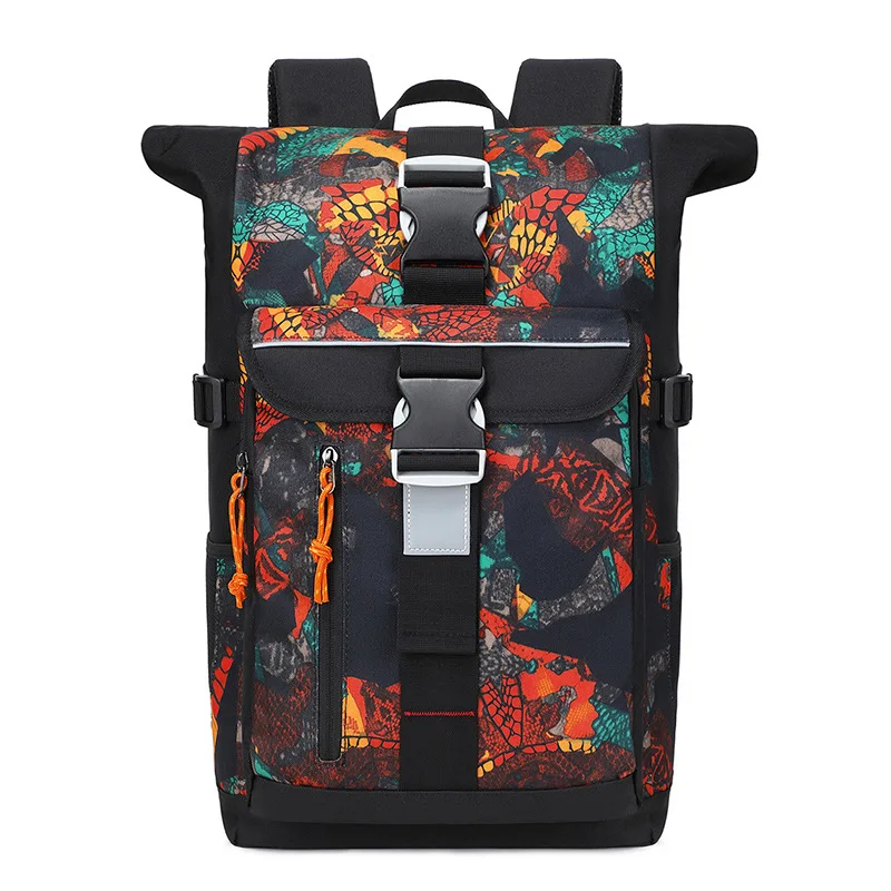 Cycling and touring functional backpack 19 inch (height about 48cm) trekking backpack, fashionable casual backpack