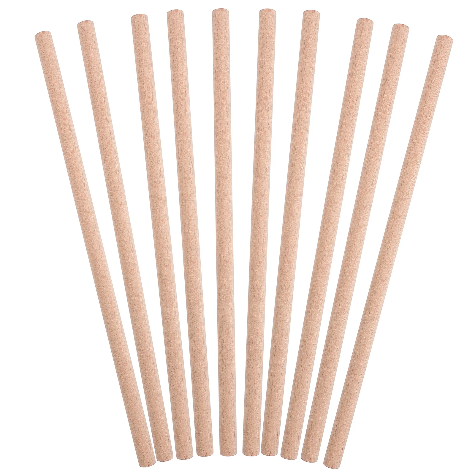 

10 Pcs Music Rhythm Stick Sticks Round Instrument Accessories Hand Musical Instruments