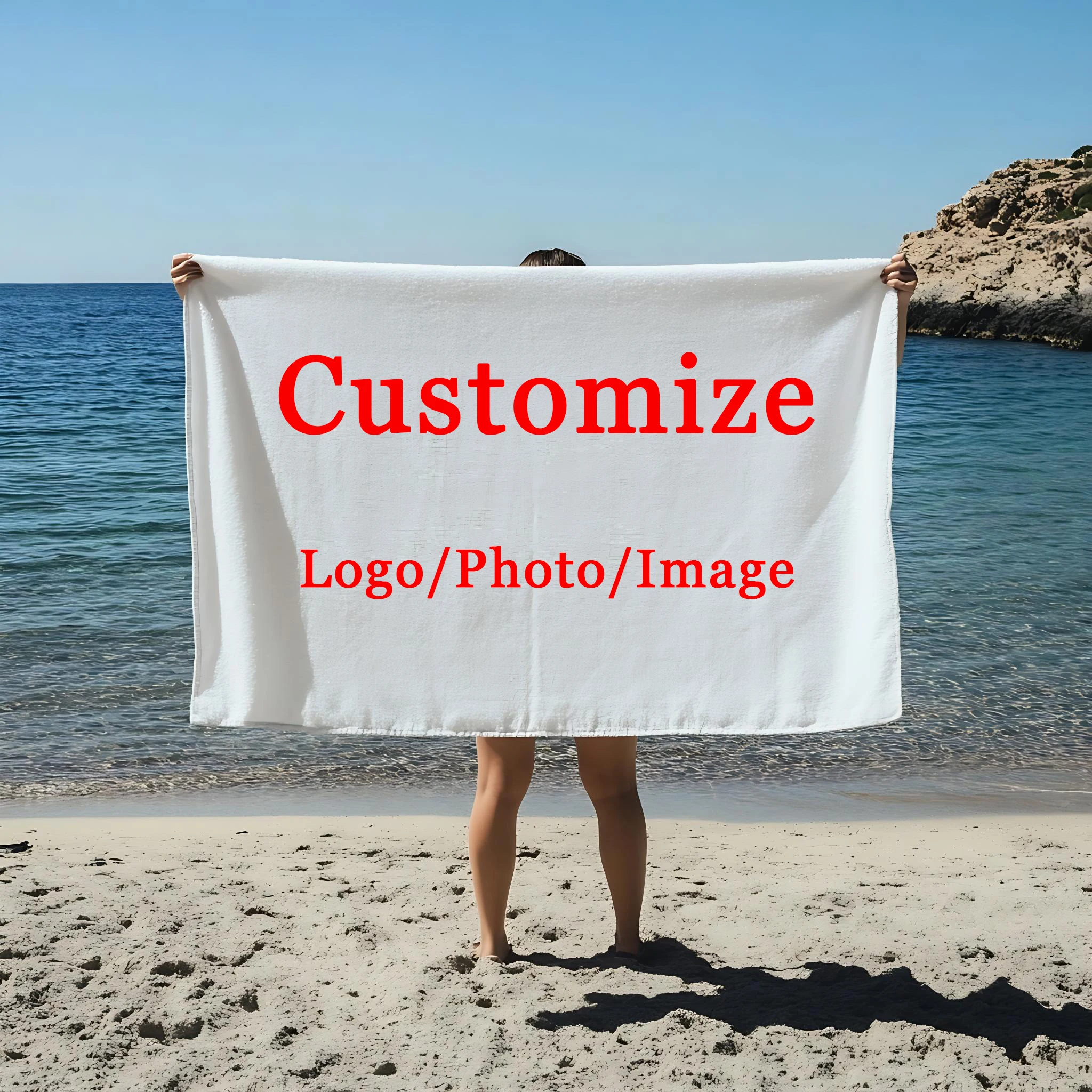 Wholesale Prices for Customized Towels with Various Logo Advertisements for Hotels and Gifts Sizes Can Be Customized.
