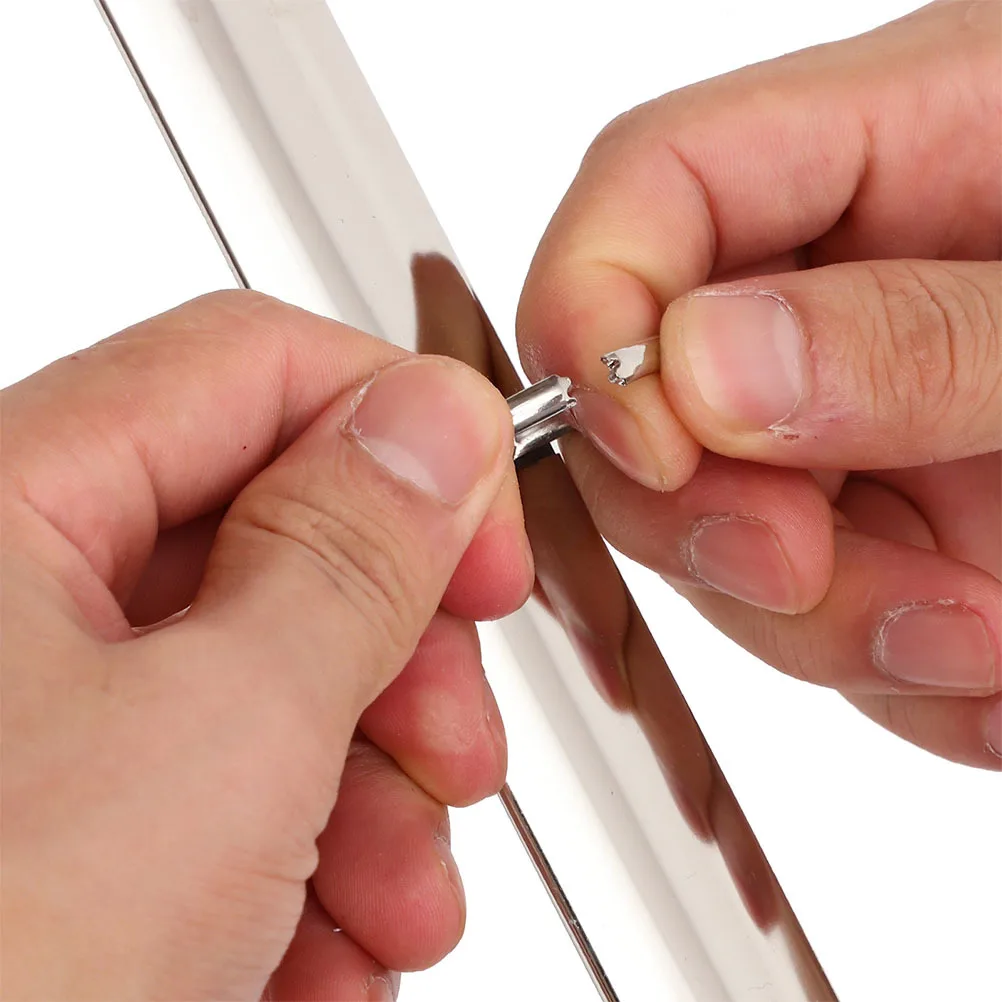 5pcs A4 Metal 4-Hole Loose Leaf Ring For School Office Document Storage Inserts Loose Leaf Binders Metal Binder Ring