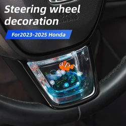 For honda crv 2023 2024 accord Civic Steering wheel decoration sequin interior car accessories Steering wheel cover