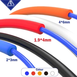 Mellow PTFE Tubo Teflon para Impressora 3D, TL-Alimentador Ender 3, Prusa I3, Voron Vzbot Bowden, Hotend Peças Extrusoras, 1.75mm, 3.0mm