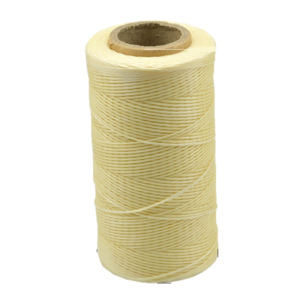 260 m nylon leer naaien gewaxte draad, praktische lange stikdraad, voor leerambacht doe-het-zelf, boekbinden, schoenreparatie - afbeelding 1