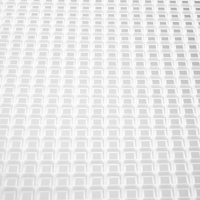 30 Pieces Plastic Mesh Canvas Sheets For Embroidery, Acrylic Yarn Crafting, Knit And Crochet Projects (10.6 X 10.6Cm)